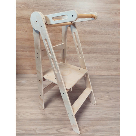Torre de aprendizaje plegable Montessori