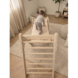 Gimnasio 3 en 1 Montessori  infantil madera