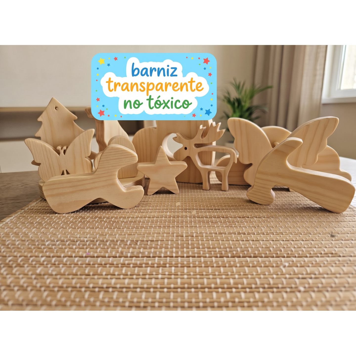 Estantería y Librería Montessori de Madera | Organizador Cuentos y Juguetes