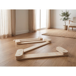 Tabla de equilibrio montessori para niños