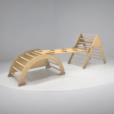 Kit Escalada 3 en 1 Montessori | Gimnasio infantil