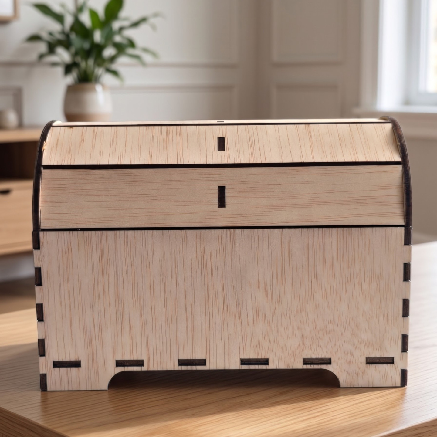 Baúl Joyero Pequeño de Madera | Cofre Original para Joyas