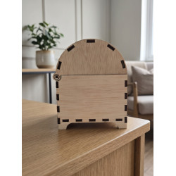 Baúl Joyero Pequeño de Madera | Cofre Original para Joyas