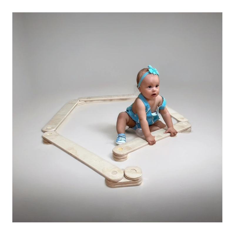 Tablas de equilibrio Montessori de madera | Gimnasio infantil