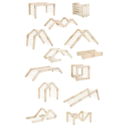 Set gimnasio de Escalada Plegable y Transformable para Niños montessori