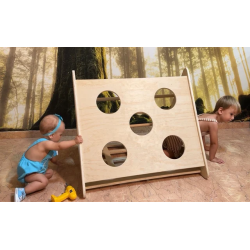 Cubo de escalada / triangulo de actividad infantil
