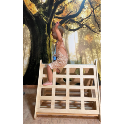Cubo de escalada / triangulo de actividad infantil