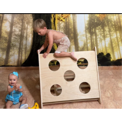 Cubo de escalada / triangulo de actividad infantil