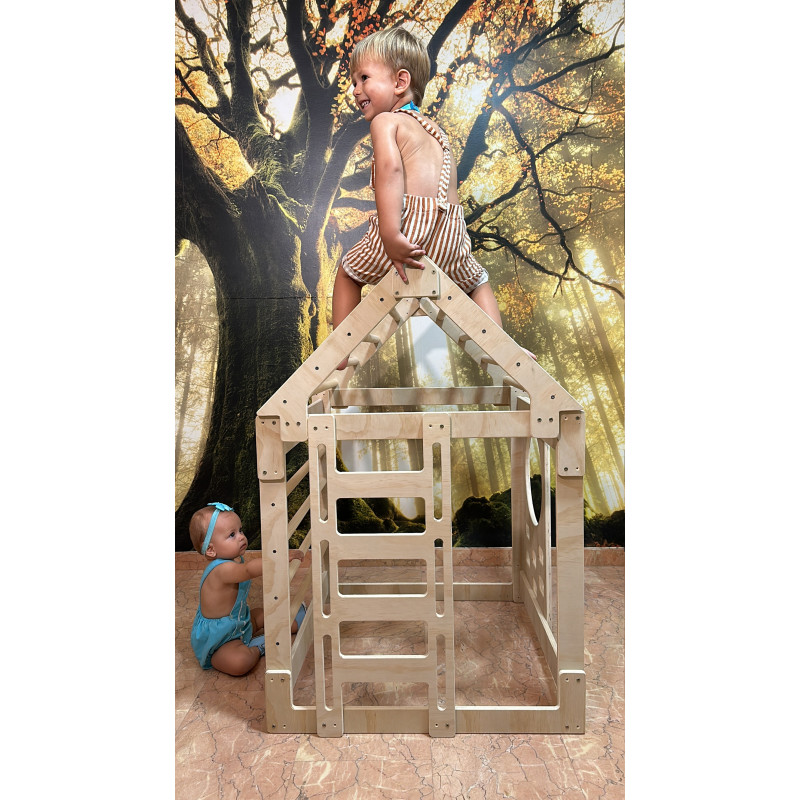 Casita de madera infantil