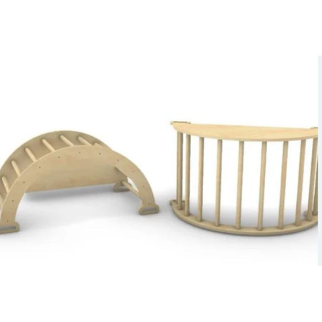 Kit pikler 2 en 1 Montessori | Gimnasio infantil