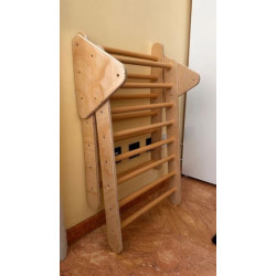 Kit triángulo de escalada y rampa Montessori | Gimnasio infantil