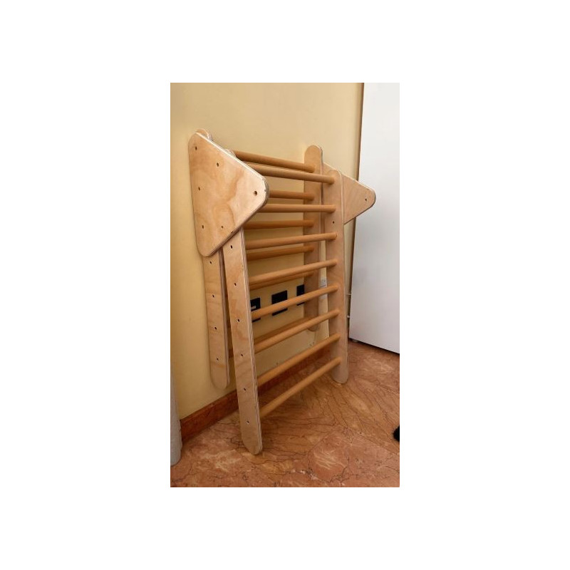 Kit triángulo de escalada y rampa Montessori | Gimnasio infantil