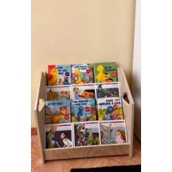 Libreria infantil Montessori de madera