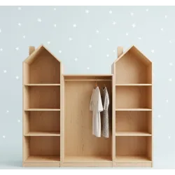 Armario infantil forma de casita Montessori