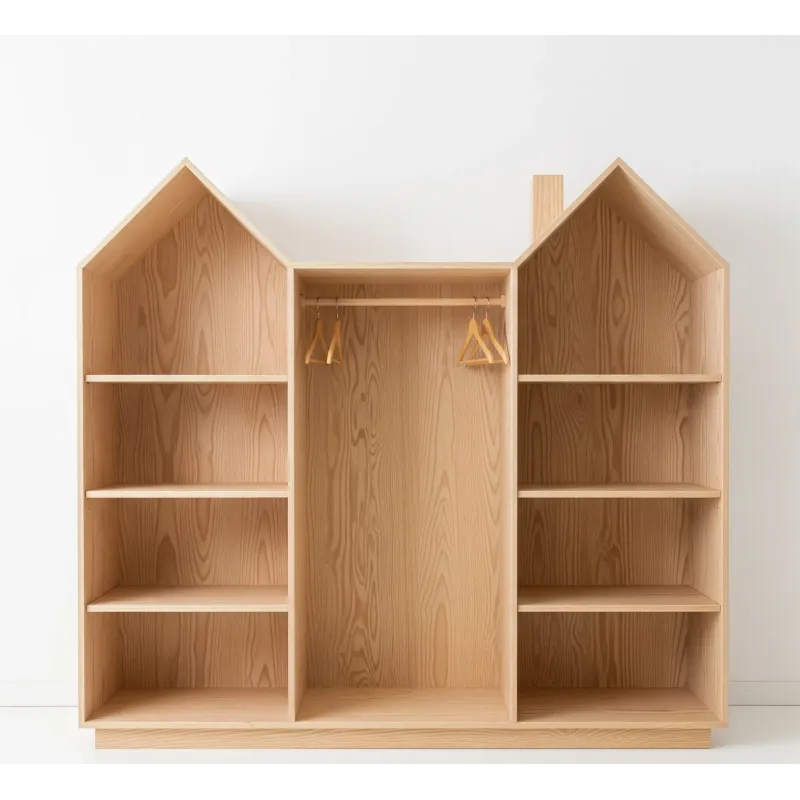 Armario infantil forma de casita Montessori