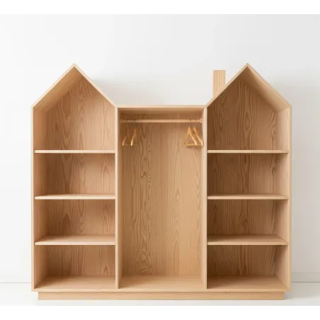 Armario infantil forma de casita Montessori