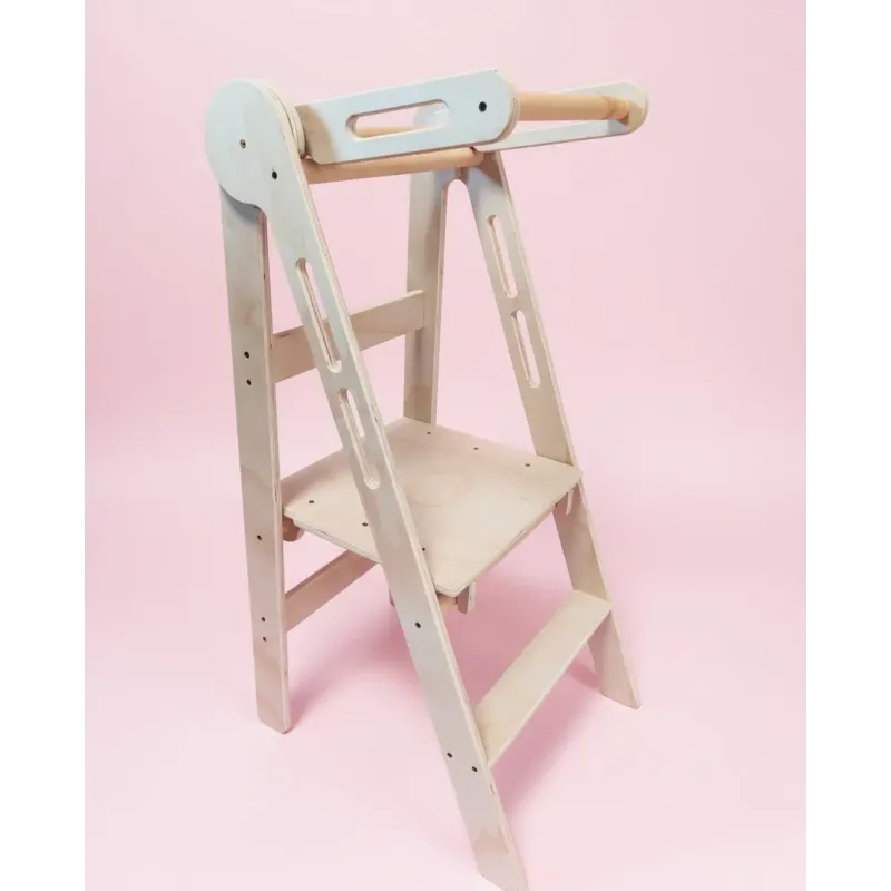 Torre de aprendizaje plegable Montessori