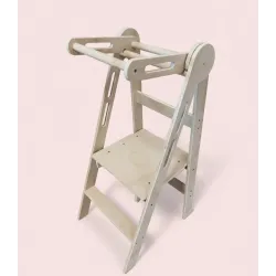 Torre de aprendizaje plegable Montessori