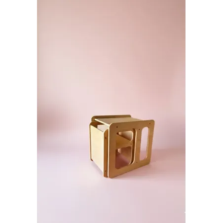 Kit mesa y silla infantil de madera Montessori