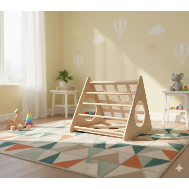 Triángulo de Escalada y Cubo Montessori | Pack Movilidad Famevi