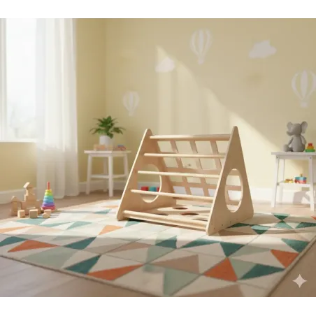 Triángulo de Escalada y Cubo Montessori | Pack Movilidad Famevi