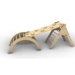Kit Escalada 3 en 1 Montessori | Gimnasio infantil