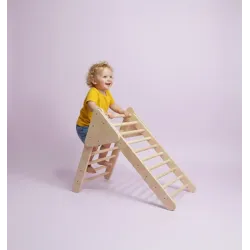 Kit triángulo de escalada y rampa Montessori | Gimnasio infantil