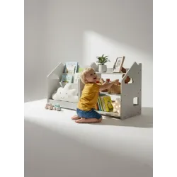 Librería y Estantería Infantil de Madera: Orden y Lectura a su Altura