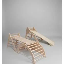 Kit Escalada 3 en 1 Montessori | Gimnasio infantil