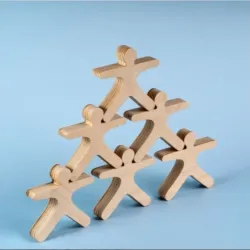 Set de juguetes de madera