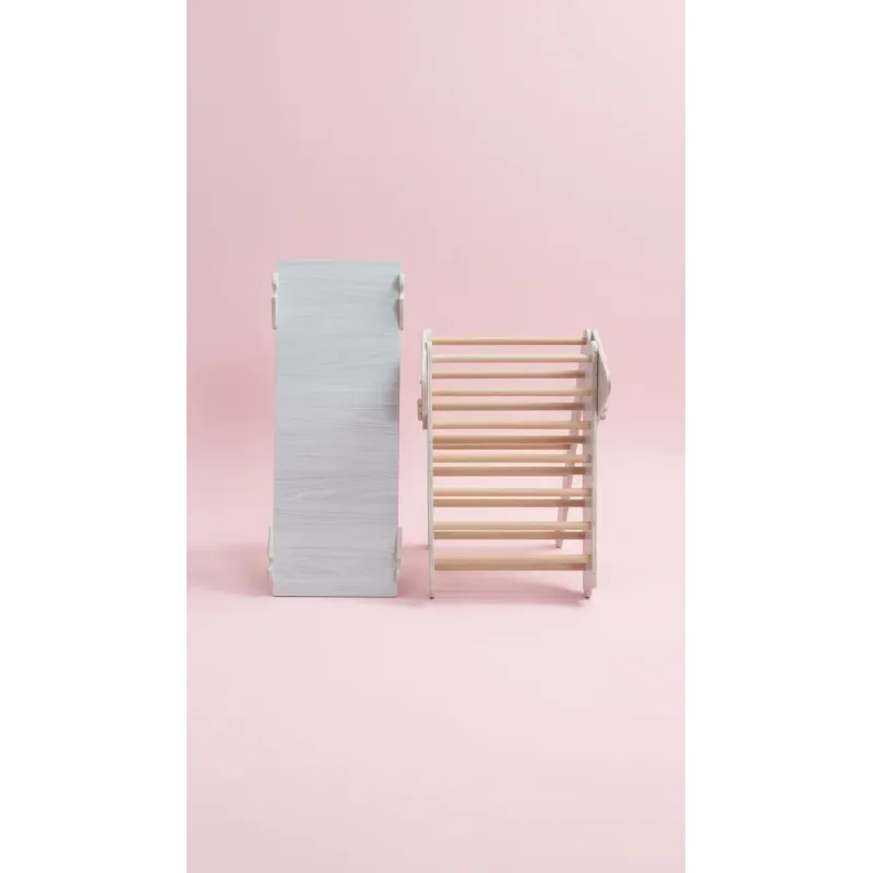 Kit triángulo de escalada y rampa Montessori | Gimnasio infantil