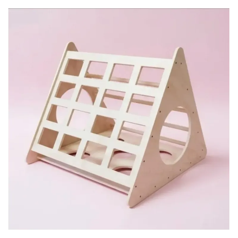 Cubo de escalada / triangulo de actividad infantil