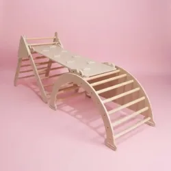 Kit Escalada 3 en 1 Montessori | Gimnasio infantil