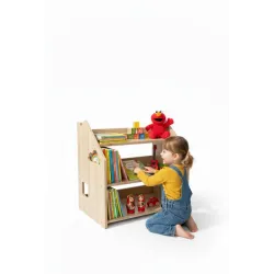 Estanteria montessori de Roble