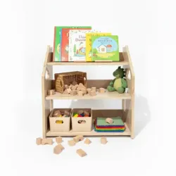 Estanteria montessori de Roble