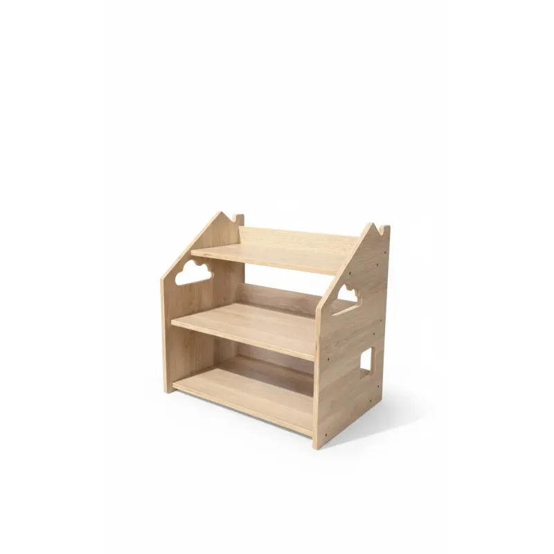 Estanteria montessori de Roble