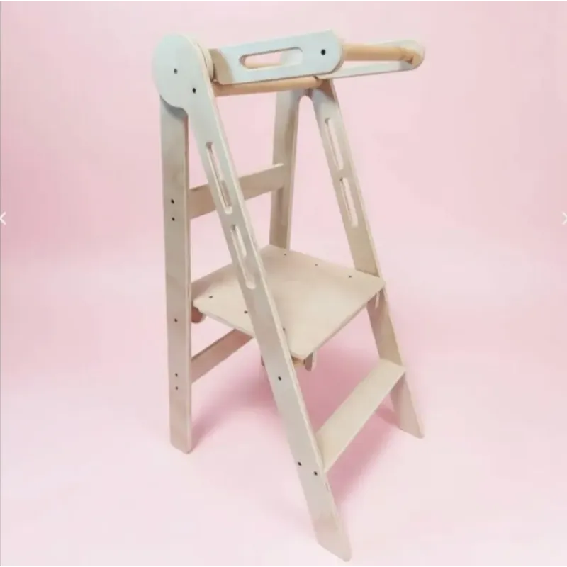Torre de aprendizaje plegable Montessori
