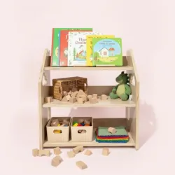 Estanteria montessori de Roble
