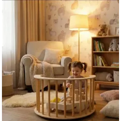 Balancín 8 en 1 Montessori de Madera | Mueble Multiusos Famevi