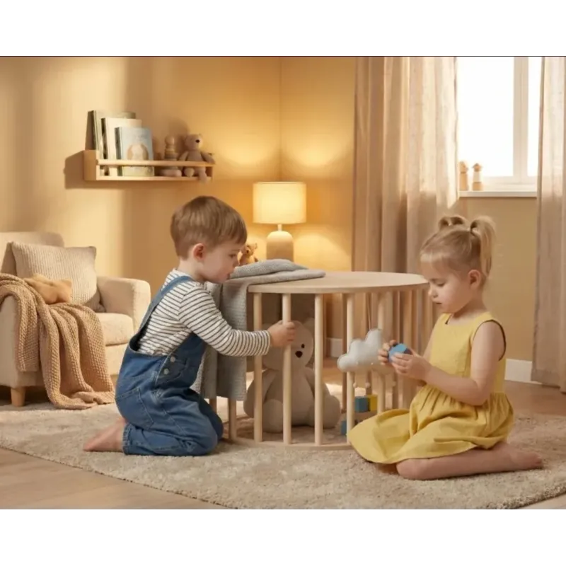 Balancín 8 en 1 Montessori de Madera | Mueble Multiusos Famevi