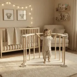 Balancín 8 en 1 Montessori de Madera | Mueble Multiusos Famevi