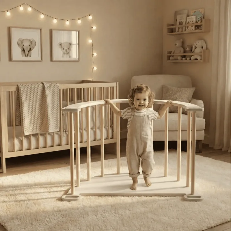 Balancín 8 en 1 Montessori de Madera | Mueble Multiusos Famevi