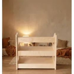 Conjunto armario Crece Conmigo+ Kit Montessori Librería + Estantería