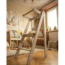 Torre de Aprendizaje Plegable y Regulable | Montessori