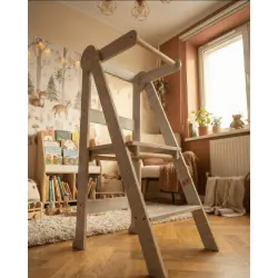 Torre de Aprendizaje Plegable y Regulable | Montessori