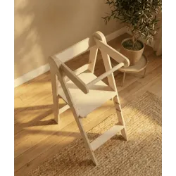 Torre Montessori Plegable de Madera (Ajustable 3 Alturas)