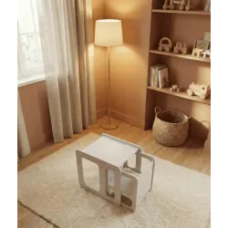 Mesa y Silla Infantil Montessori de Madera | Pack Famevi