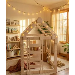 Casita de Madera niños para trepar Montessori