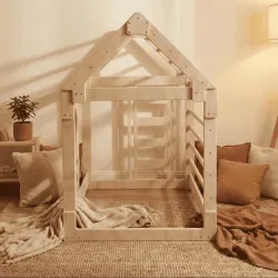Casita de Madera niños para trepar Montessori