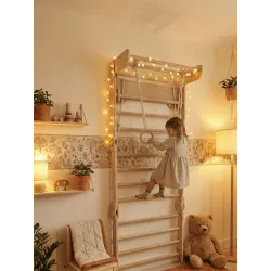 Espaldera Sueca de Madera para Niños y Hogar | Famevi